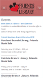Mobile Screenshot of friendsofthelfpl.org